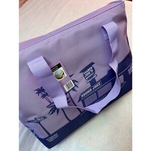 Trader Joe’s Insulated Grocery Bag Limited Edition 8 Gallon Purple Lavender